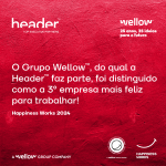 Grupo Wellow™, da qual a Header™ faz parte, conquista 3º lugar no Happiness Works 2024