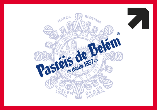 Pasteis de belém patrocionador contra tendências